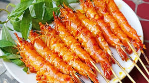 Tôm sú nướng, hấp